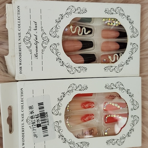 BOGO SALE!! Brand New BEAUTIFUL NAIL False Nails-XL - Picture 1 of 4
